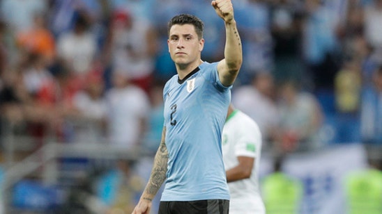 Uruguay defender Gimenez ruled out of final group match