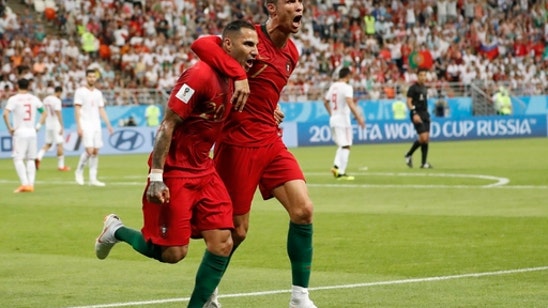 Quaresma gets some playing time, and a goal for Portugal