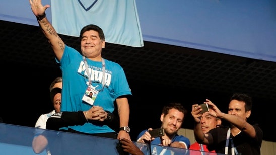 Maradona ‘fine’ after being treated by doctor at World Cup