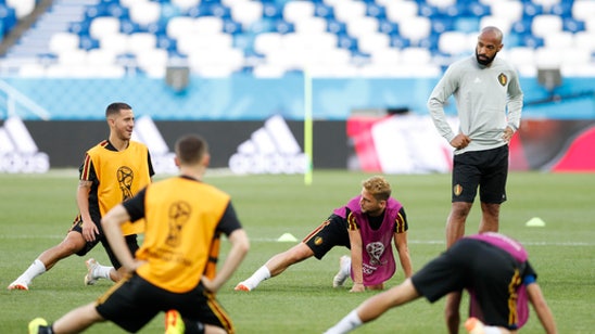 World Cup winner Thierry Henry now training Belgium strikers