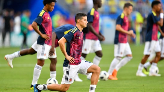 Colombia’s win tempered by concern for Rodriguez