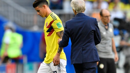 James could return to play for Colombia against England