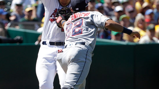 Piscotty’s 3 doubles lead A’s past Padres 4-2