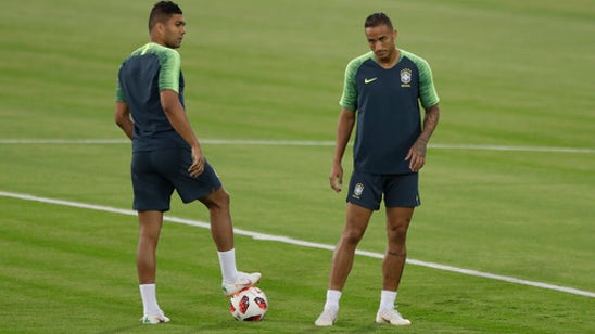 Brazil says Danilo out of World Cup with ankle injury