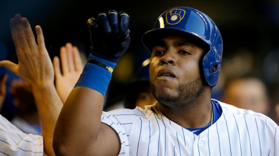 Aguilar homers as Brewers beat Braves 5-4