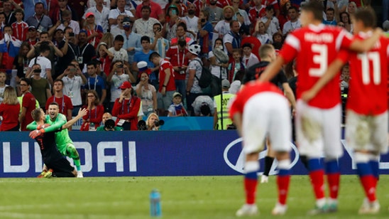 Kick-by-kick look at the shootout between Russia and Croatia