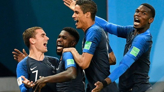 A youthful France faces veteran-laden Croatia for World Cup