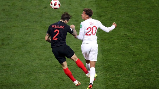 Tired and battered, Croatia reaches its 1st World Cup final
