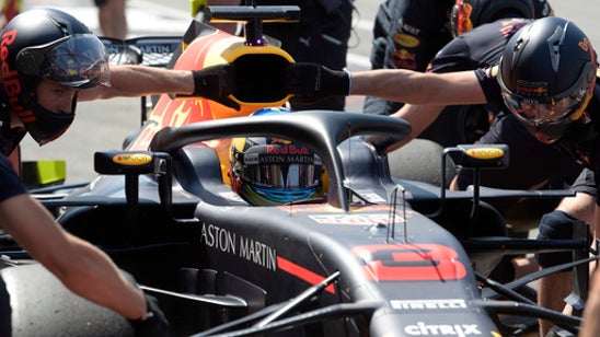 Ricciardo posts fastest time in 1st German GP practice run