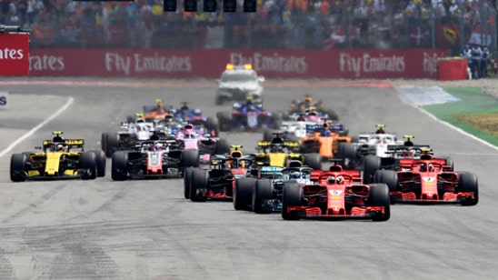 Hamilton wins German GP as rival Vettel crashes late on