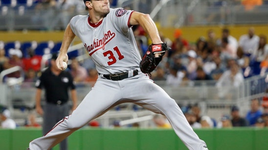 Birthday boy Scherzer strikes out 11, Nats pound Marlins