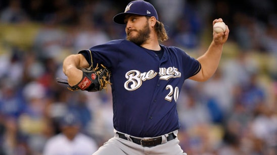 Miley shuts down Dodgers in Brewers’ 1-0 win