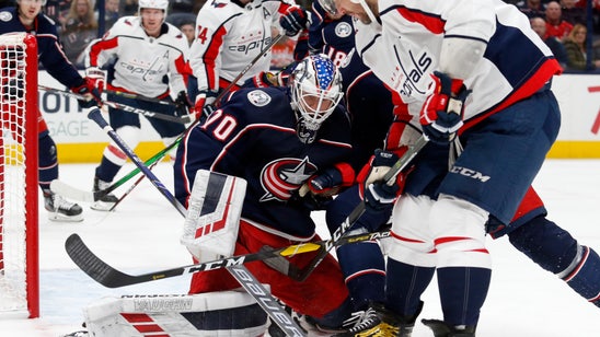 Korpisalo flawless as Columbus tops league-best Caps again