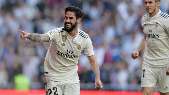 Isco gets 2nd chance at Madrid with Zidane back in charge