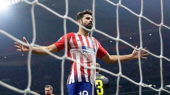 Diego Costa injures ankle in Atletico Madrid friendly