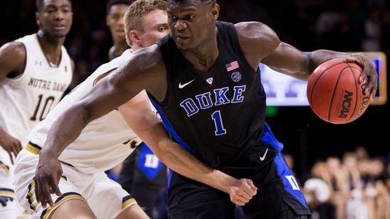 Williamson helps No. 2 Duke rout Notre Dame