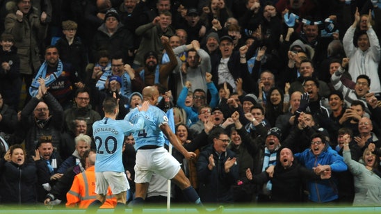 Man City back on top of EPL after Kompany wonder goal