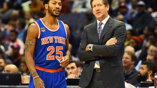 New York Knicks: Derrick Rose Implores Jeff Hornacek To Push Team Harder