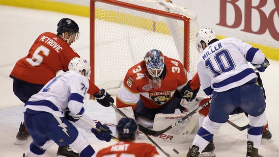 Brayden Point scores in OT, Lightning edge Panthers 5-4