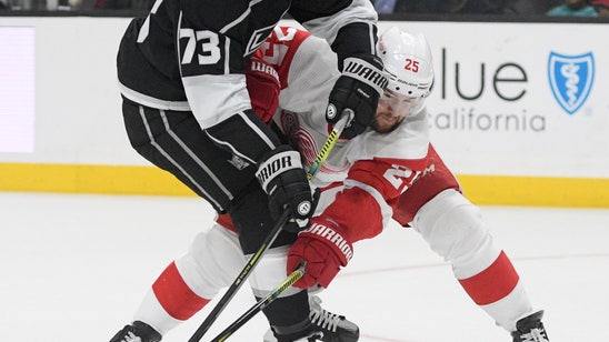 Iafallo scores in OT, Kings rally for 3-2 win over Red Wings
