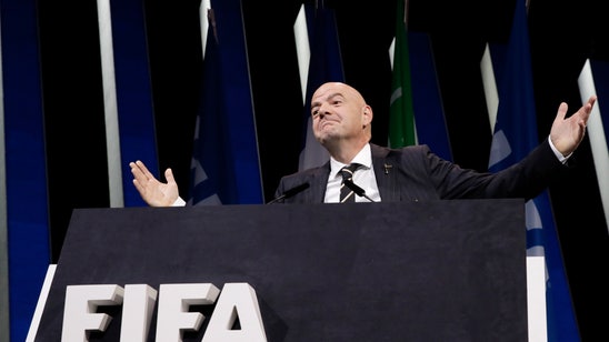 The Latest: Infantino says crisis over at FIFA
