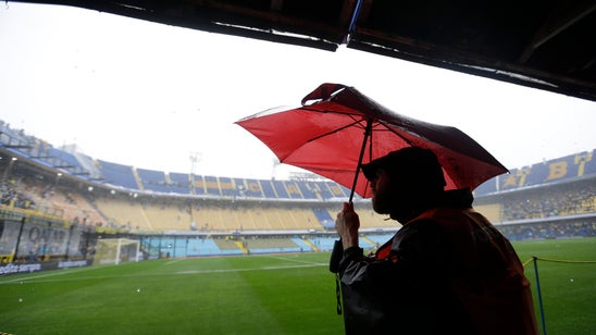 Boca-River Libertadores final suspended due to heavy rain