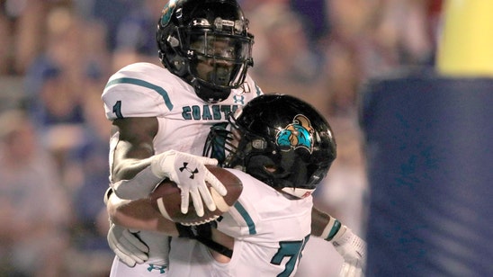 Coastal Carolina overpowers Kansas 12-7