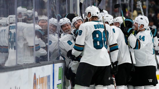 Hertl lifts Sharks past Vegas 2-1 in 20T to force Game 7