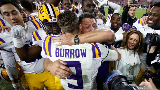 LSU's Burrow, Auburn's Brown named AP SEC players of year