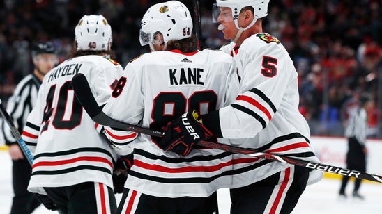 Kane scores 2nd of game in OT to lift Blackhawks over Avs