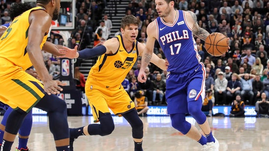 Redick scores 24, Embiid has 23, 76ers roll over Jazz 114-97
