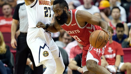 Harden’s 38 helps Rockets cruise past Nuggets 112-85