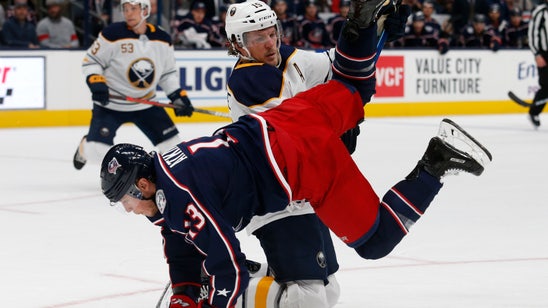Texier scores in OT, Blue Jackets beat Sabres 4-3