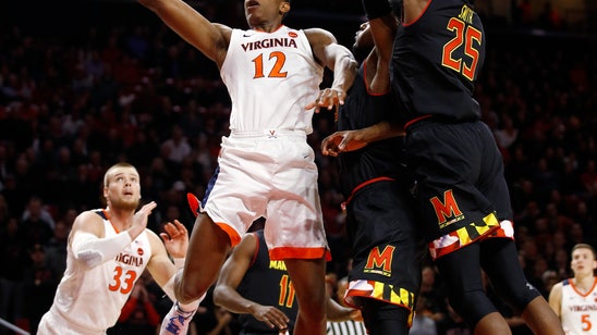 Guy scores 18 as No. 4 Virginia beats No. 24 Maryland 76-71