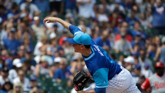 Hendricks shuts down Reds, Cubs win 9-0 to complete sweep