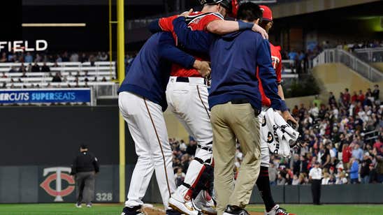 Twins place Garver on IL with high ankle sprain, return Sanó