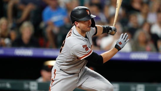 Posey's pinch-hit double lifts Giants over Rockies, 6-5