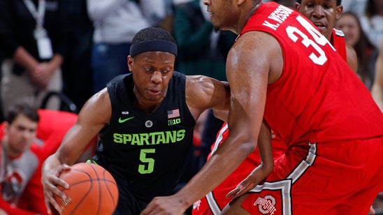 No. 11 Michigan State dominates late, beats Ohio State 62-44