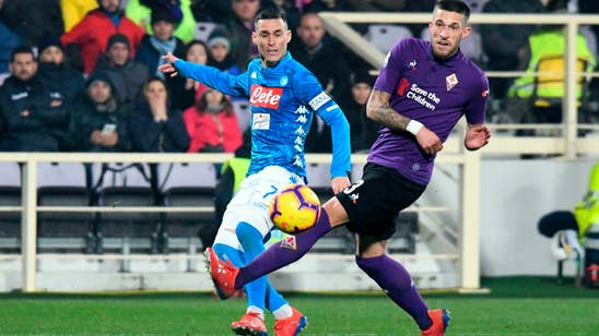 Napoli draws at Fiorentina in Serie A