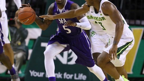 Bogues, Stephen F. Austin beat Baylor 59-58