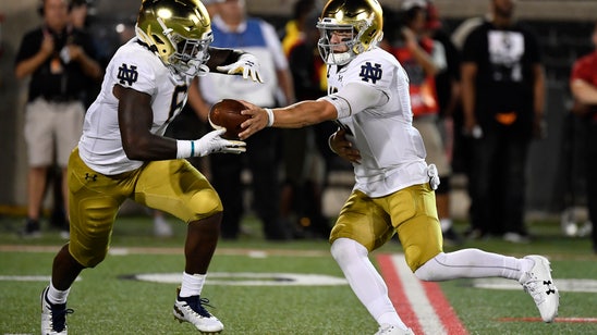 Kelly defends Book as No. 7 Irish get physical in bye week