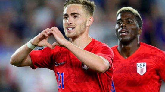 US men's soccer team following American women in France