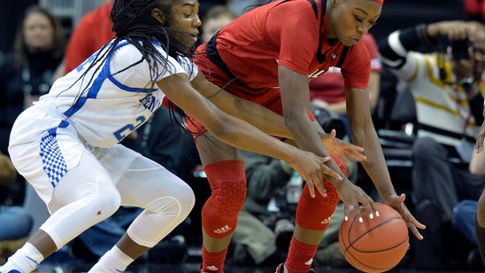 No. 5 Louisville survives rival and No. 19 Kentucky 80-75