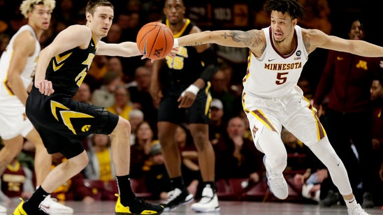 Murphy, Coffey lead Minnesota past No. 19 Iowa 92-87