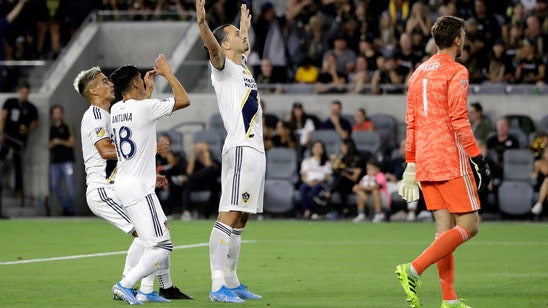 Zlatan scores 2, Vela ties it in Galaxy's 3-3 draw with LAFC