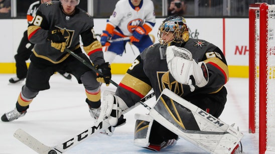 Vegas’ Fleury now 8th all-time after 4-2 win over Islanders