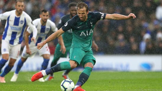 Kane ends 5-game scoring slump as Spurs beat Brighton 2-1
