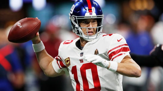 No one is pushing Giants QB Eli Manning harder than himself