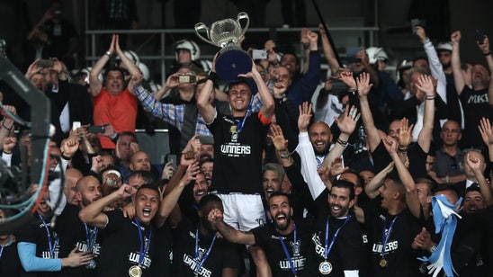 PAOK beats AEK 1-0 to win Greek Cup for its 1st double