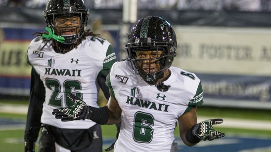 McDonald, Byrd help Hawaii cruise to 54-3 win over Nevada